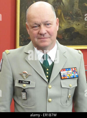 Aubagne, France. 29th Apr, 2015. Warrant Officer class II Alexander ...