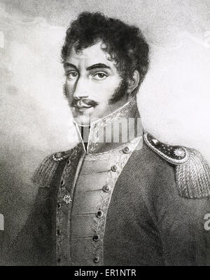 Simon Bolivar (1793-1830). Venezuelan military and statesman 