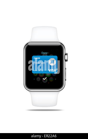 apple watch smartwatch smart watch iwatch Stock Photo