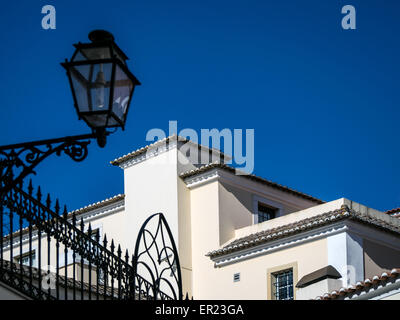 LISBON, PORTUGAL - MARCH 06, 2015: Old Fashioned lantern Stock Photo