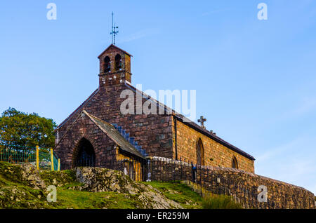 The parish church of St James in the village of Buttermere in the Lake District, Cumbria, England Stock Photo