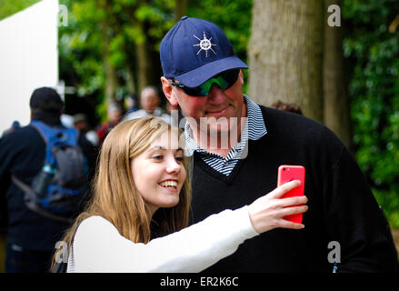 BMW PGA Championship Celebrity Pro Am competition Stock Photo