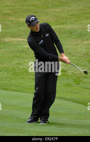 BMW PGA Championship Celebrity Pro Am competition Stock Photo