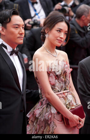 Cannes, France, 24th May, 2015. at the Closing ceremony and premiere of La Glace Et Le Ciel at the 68th Cannes Film Festival, Sunday 24th May 2015, Cannes, France. Credit:  Doreen Kennedy/Alamy Live News Stock Photo