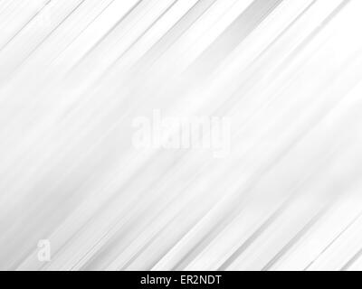 Grey and white abstract blurred diagonal background Stock Photo
