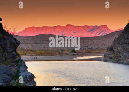 Rio Grande Gorge At Sunset From The Bridge Taos County New Mexico Usa Stock Photo Alamy