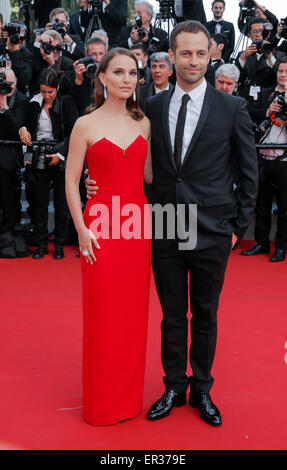 Natalie Portman, Benjamin Millepied Actress And Husband Opening Gala 68 Th Cannes Film Festival Cannes, France 13 May 2015 Dit79492 © Allstar Picture Library/Alamy Live News Stock Photo