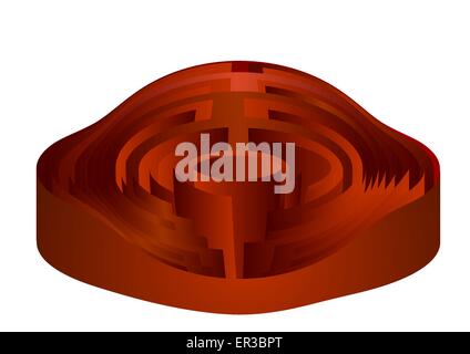 Vector maze - labyrinth Stock Vector