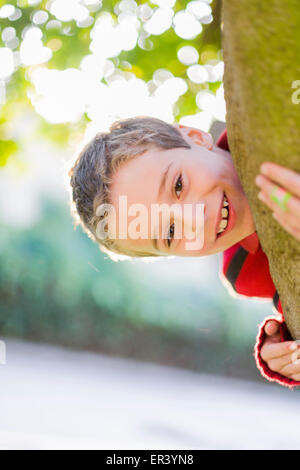 LOS ANGELES, CA – DECEMBER 08: Young boys playing in Los Angeles, California on December 08, 2008. Stock Photo