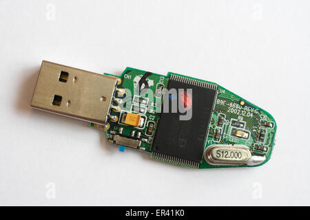 USB storage internal components Stock Photo - Alamy
