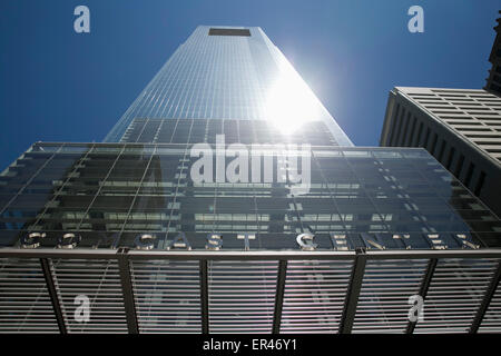 The headquarters of the Comcast Corporation in downtown Philadelphia, Pennsylvania. Stock Photo