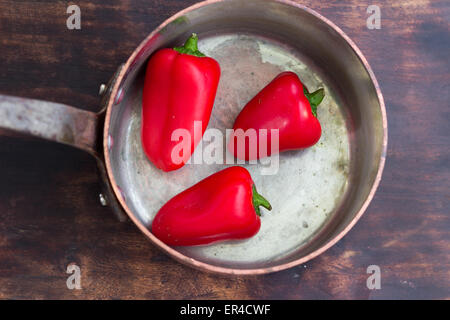 Red peppers Stock Photo