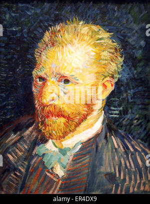 Self portrait by Vincent Van Gogh Stock Photo