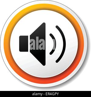 speaker icon black vector illustration Stock Vector Image & Art - Alamy