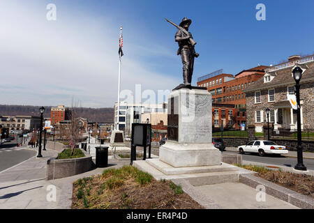 War memorial Yonkers New York Stock Photo