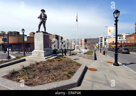 War memorial Yonkers New York Stock Photo