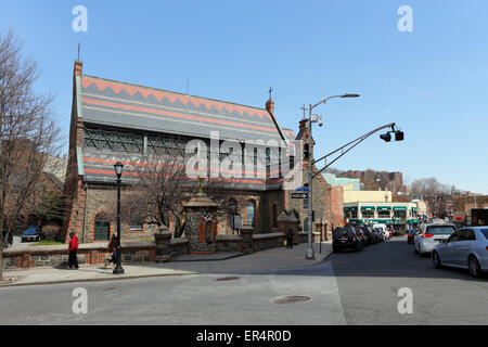 St. John's Church Getty Square Yonkers New York Stock Photo