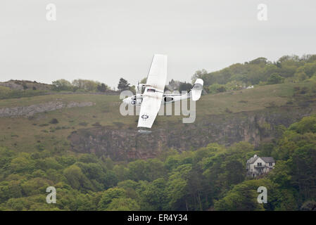 PBY Catalina C-FNJF Flying Boat Llandudno Air Show. N.Wales Uk Aerobatics Sea Plane Stock Photo