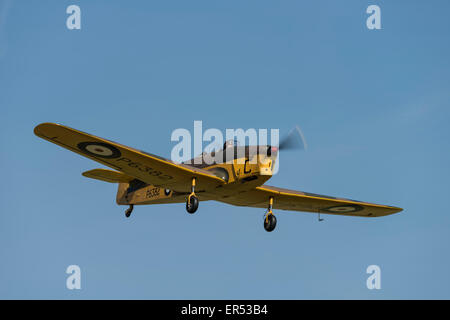 Miles Magister M.14 Old Warden The Shuttleworth Collection airshow Stock Photo