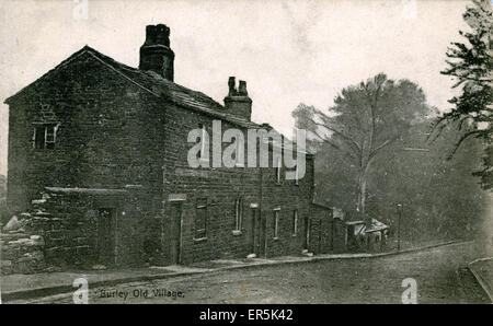 Old Village, Burley, Leeds, England Stock Photo