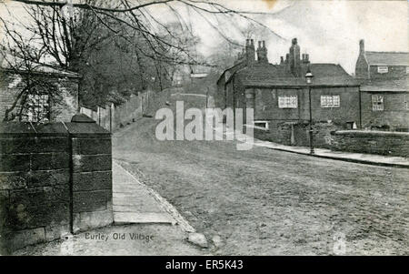 Old Village, Burley, Leeds, England Stock Photo