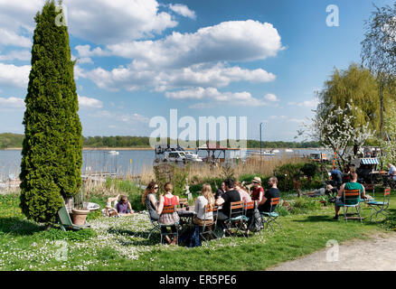 Festival in Werder an der Havel, Land Brandenburg, Germany Stock Photo