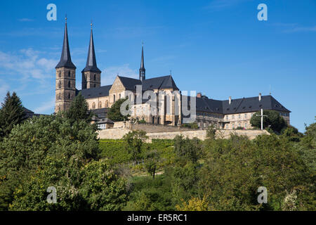 St. Michael's Church in Bamberg, Germany, region Upper Franconia Stock ...