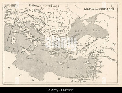 Historical map of the Middle East circa 1600 Stock Photo: 173465311 - Alamy