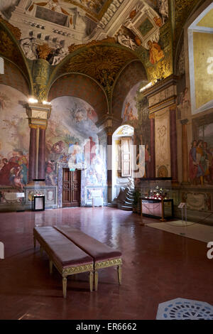 Inside Pitti Palace, the royal Palace Florance Italy Stock Photo