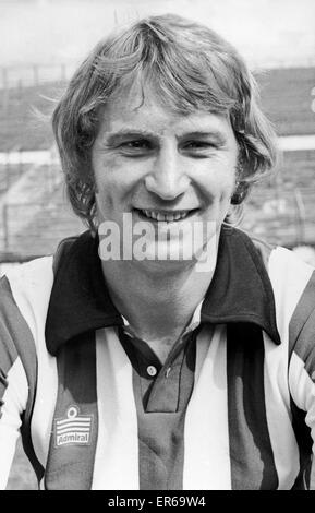 Stoke City footballer Denis Smith. August 1974. Stock Photo