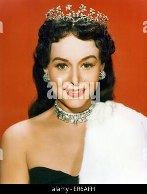 PAULETTE GODDARD (1910-1990) US film actress about  1958 Stock Photo