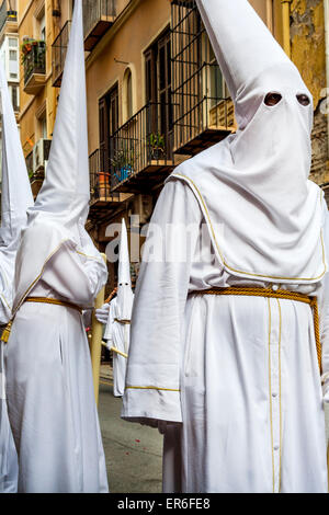 Religious Procession, Semana Santa (Holy Week), Malaga, Spain Stock Photo