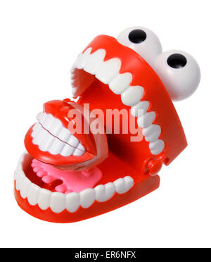 Chattering Teeth Toys Stock Photo - Alamy