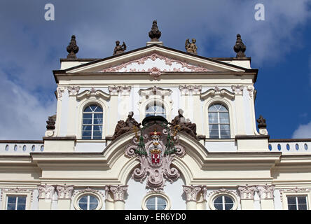 Prague: Archbishop Palace: Details Stock Photo