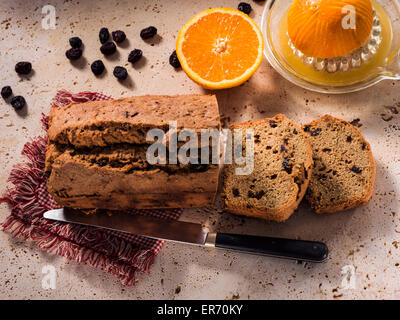 Rum cake Stock Photo