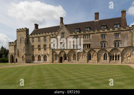 The Abbot's House at Battle Abbey in East Sussex Stock Photo
