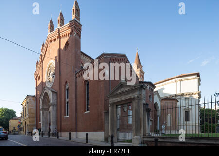 Santa Corona, Dominican church in Vicenza Italy. By architect Andrea Palladio. Stock Photo
