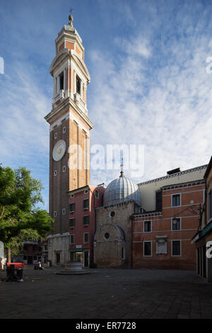 Chiesa dei Santi Apostoli di Cristo. The Church of the Holy Apostles of Christ. In  Cannaregio sestiere, Venice Italy. Stock Photo