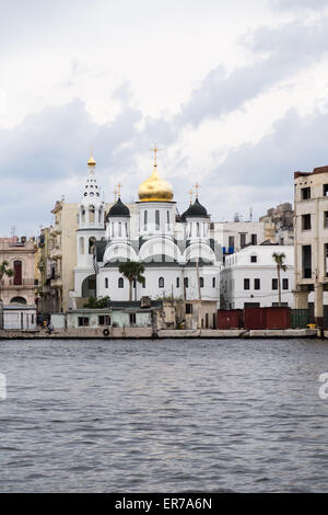 Russian Orthodox Church, Havana, Cuba Stock Photo