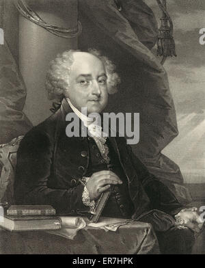 John Adams, second president of the United States Stock Photo