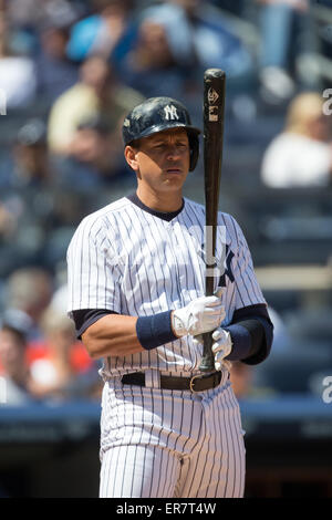 Bronx, New York, USA. 29th Apr, 2015. Alex Rodriguez (Yankees) MLB : Alex Rodriguez of the New York Yankees during the Major League Baseball game at Yankee Stadium in Bronx, New York, USA . © Thomas Anderson/AFLO/Alamy Live News Stock Photo