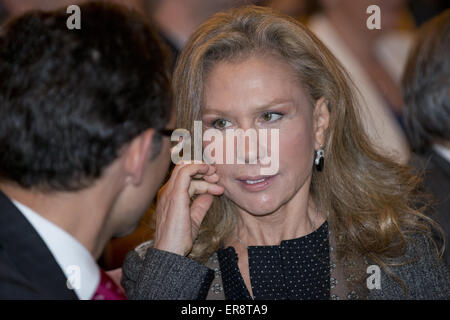 Alicia Koplowitz attends the CSIC 75th anniversary event in Madrid  Featuring: Alicia Koplowitz Where: Madrid, Spain When: 24 Nov 2014 Credit: Oscar Gonzalez/WENN.com Stock Photo