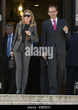 Alicia Koplowitz attends the CSIC 75th anniversary event in Madrid  Featuring: Alicia Koplowitz Where: Madrid, Spain When: 24 Nov 2014 Credit: Oscar Gonzalez/WENN.com Stock Photo