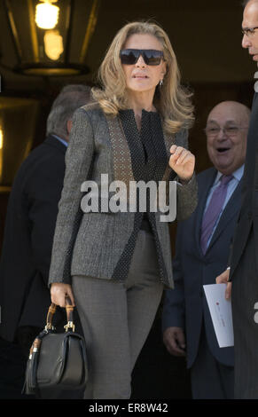 Alicia Koplowitz attends the CSIC 75th anniversary event in Madrid  Featuring: Alicia Koplowitz Where: Madrid, Spain When: 24 Nov 2014 Credit: Oscar Gonzalez/WENN.com Stock Photo