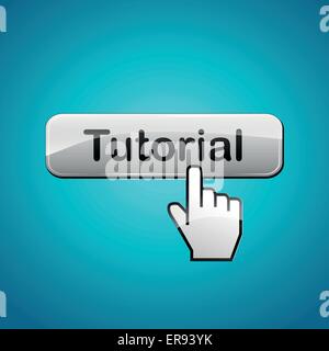 Vector illustration of tutorial abstract concept background Stock Vector
