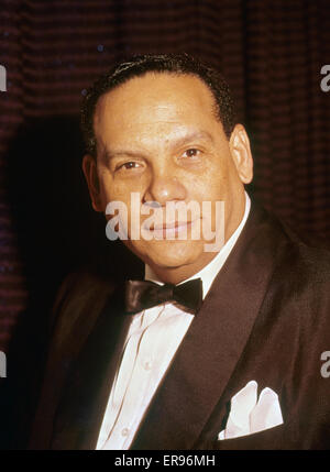 EDMUNDO ROS (1910-2011) Trinidadian band leader about 1968 Stock Photo
