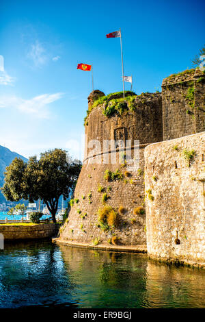 Kotor old city in Montenegro Stock Photo