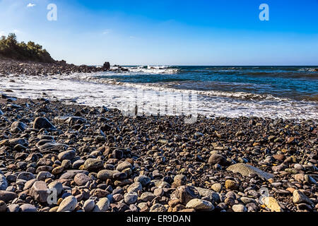 Ocean Shore With Waves In Tenerife, Canary Islands Stock Photo - Alamy