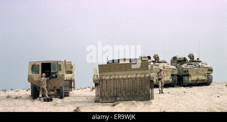 14th January 1991 A British Army Aardvark JSFU (Joint Services Flail