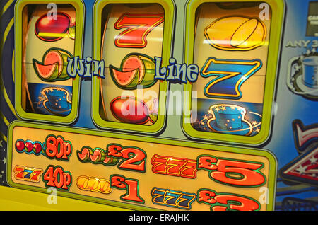 Slot machine Stock Photo